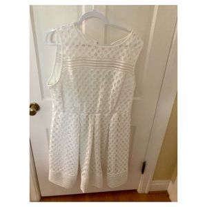 Lane Bryant White Lace Dress